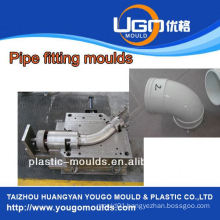 Plastic mold supplier for standard size pp pipe fittings mould in taizhou China